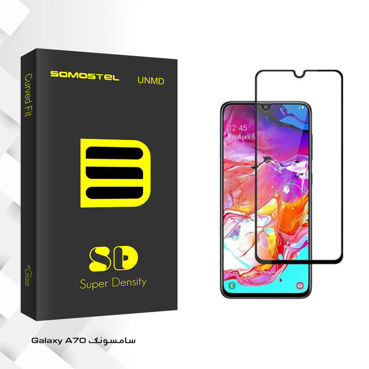 محافظ صفحه نمایش سوماستل مدل SD Glass مناسب برای گوشی موبایل سامسونگ Galaxy A70
