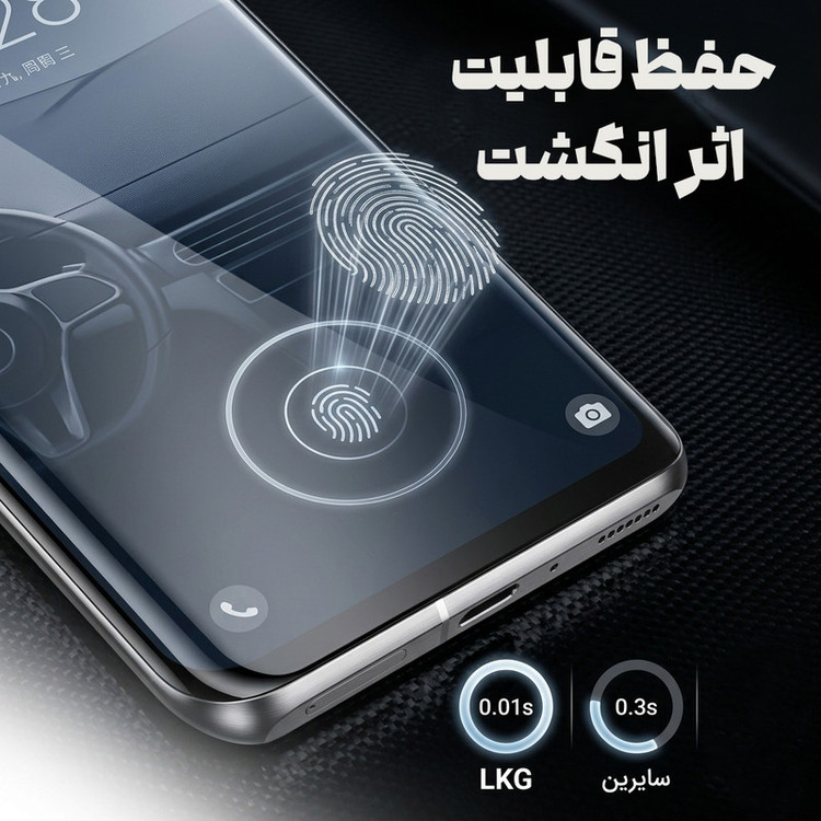 محافظ صفحه نمایش ال کا جی مدل FULLGL-LK مناسب برای گوشی موبایل سامسونگ Galaxy S20 Plus