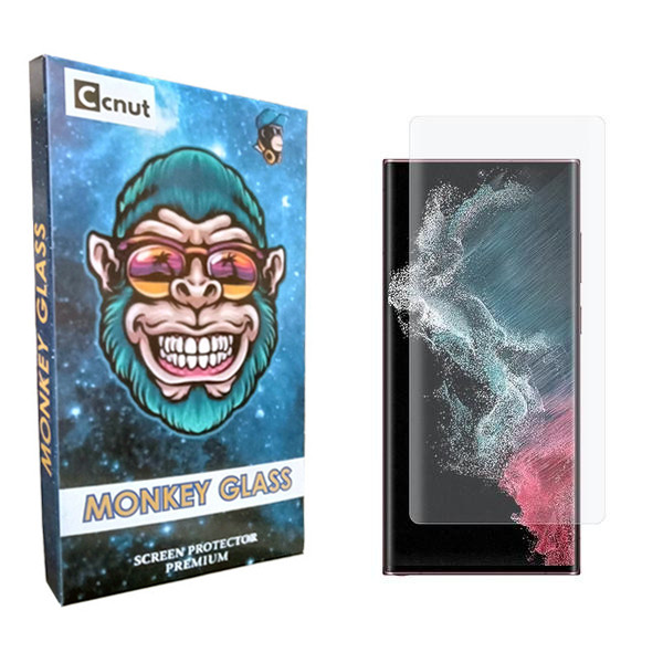 محافظ صفحه نمایش کوکونات مدل monku S22 uv مناسب برای گوشی موبایل سامسونگ Galaxy S22 Ultra 5G