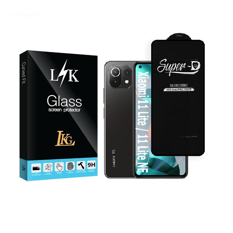محافظ صفحه نمایش ال کا جی مدل Super-D مناسب برای گوشی موبایل شیائومی Mi 11 Lite / 11 Lite NE 5G
