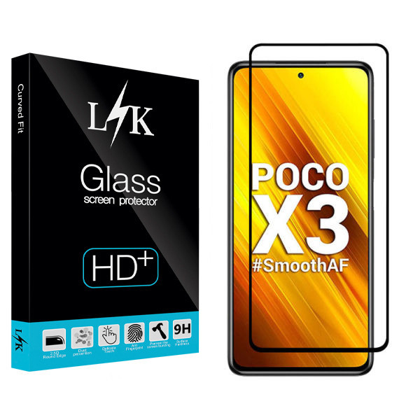 محافظ صفحه نمایش مات ال کی مدل +HD مناسب برای گوشی موبایل شیائومی Poco X3