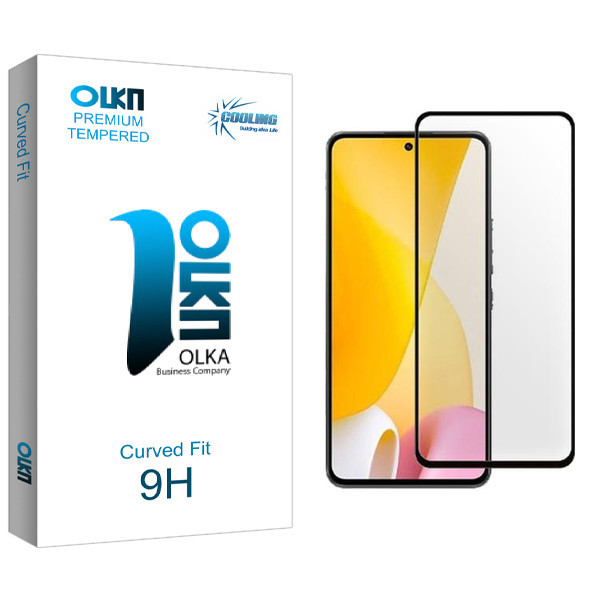 محافظ صفحه نمایش شیشه ای کولینگ مدل Olka مناسب برای گوشی موبایل شیائومی 12 Lite