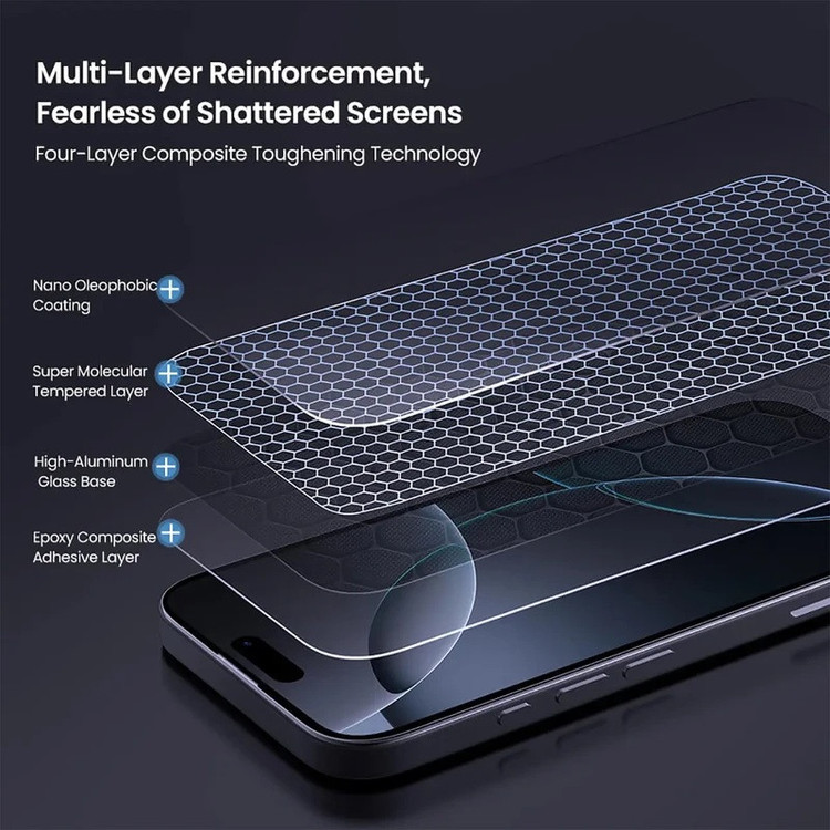 محافظ صفحه نمایش ال کا جی مدل بی حاشیه مناسب برای گوشی موبایل اپل iPhone 13 Pro