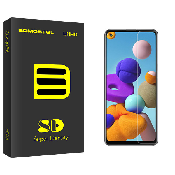 محافظ صفحه نمایش سوماستل مدل SD Glass مناسب برای گوشی موبایل سامسونگ Galaxy A21s