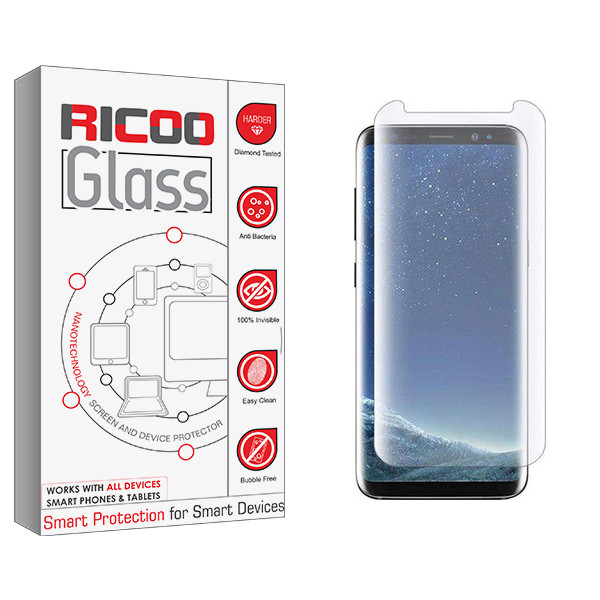 محافظ صفحه نمایش ریکو مدل RC UV مناسب برای گوشی موبایل سامسونگ Galaxy S8 Plus