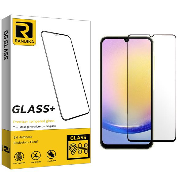محافظ صفحه نمایش شیشه ای راندیکا مدل RK مناسب برای گوشی موبایل سامسونگ Galaxy A25