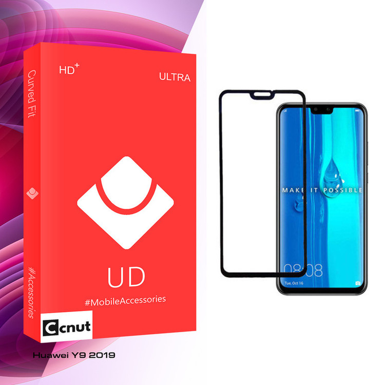 محافظ صفحه نمایش کوکونات مدل UD Glass مناسب برای گوشی هوآوی Y9 2019