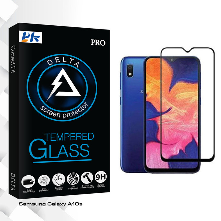 محافظ صفحه نمایش پی کی مدل Delta Glass مناسب برای گوشی موبایل سامسونگ Galaxy A10s