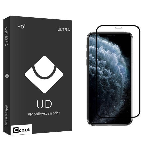 محافظ صفحه نمایش کوکونات مدل UD Black مناسب برای گوشی موبایل اپل iPhone 11