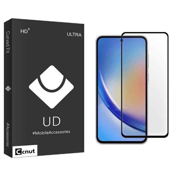 محافظ صفحه نمایش شیشه ای کوکونات مدل UDB مناسب برای گوشی موبایل سامسونگ Galaxy A35