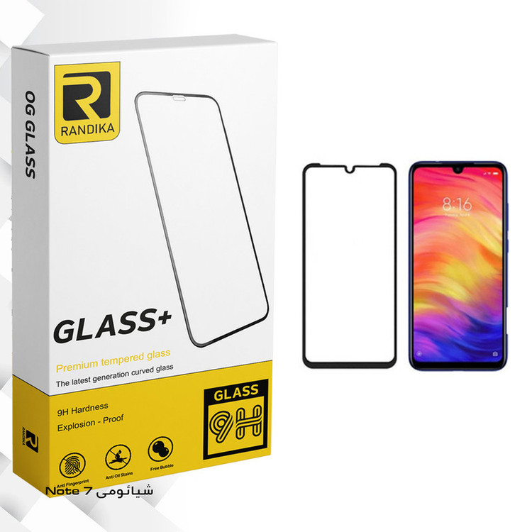 محافظ صفحه نمایش راندیکا مدل GLD مناسب برای گوشی موبایل شیائومی Redmi Note 7