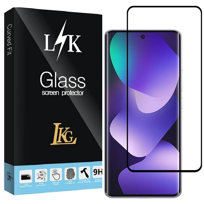 محافظ صفحه نمایش ال کا جی گلس مدل FUEG-LK مناسب برای گوشی موبایل شیائومی Redmi Note 15 4G / 5G