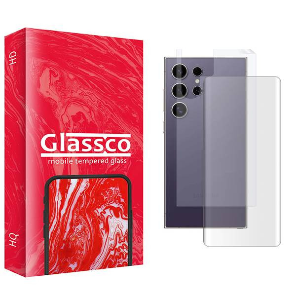 محافظ صفحه نمایش گلس کو مدل CGo1 UV مناسب برای گوشی موبایل سامسونگ Galaxy S24 Ultra به همراه محافظ پشت گوشی