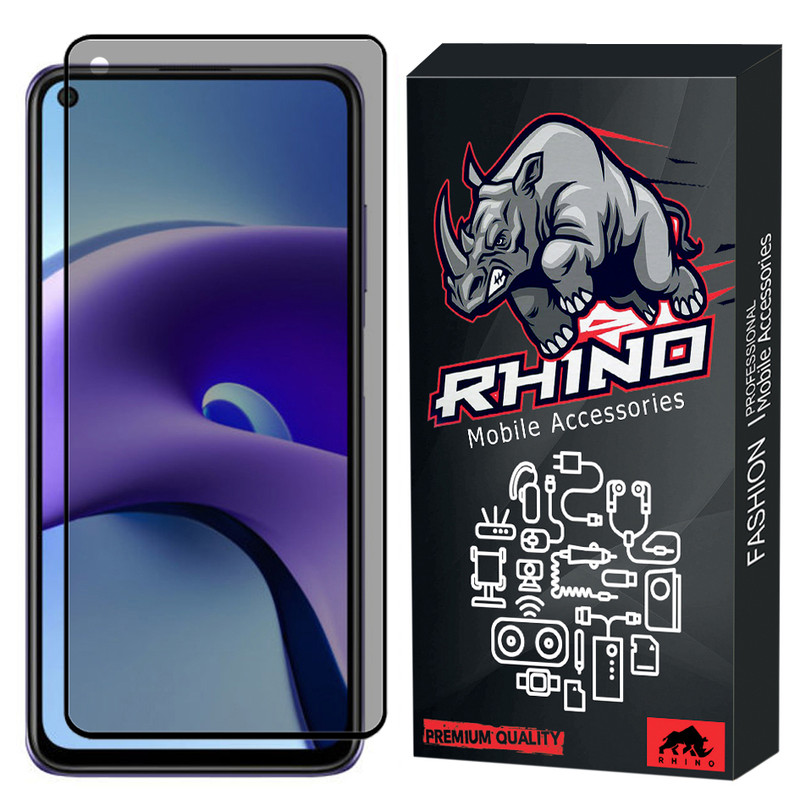 محافظ صفحه نمایش حریم شخصی راینو مدل RGP مناسب برای گوشی موبایل شیائومی Redmi Note 9