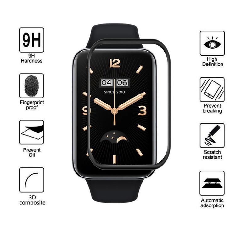 محافظ صفحه نمایش گودزیلا مدل G-PMMA مناسب برای مچ بند هوشمند شیائومی Mi Band 7 Pro