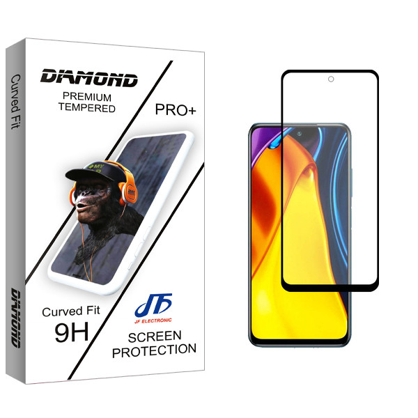 محافظ صفحه نمایش شیشه ای جی اف مدل Diamond Pro مناسب برای گوشی موبایل شیائومی Poco M4 Pro 5G