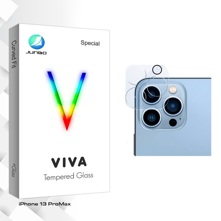 محافظ لنز دوربین جانبو مدل Viva Glass FLL B مناسب برای گوشی موبایل اپل iPhone 13 ProMax