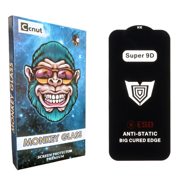 محافظ صفحه نمایش کوکونات مدل Super 9D mnk مناسب برای گوشی موبایل اپل iPhone 16