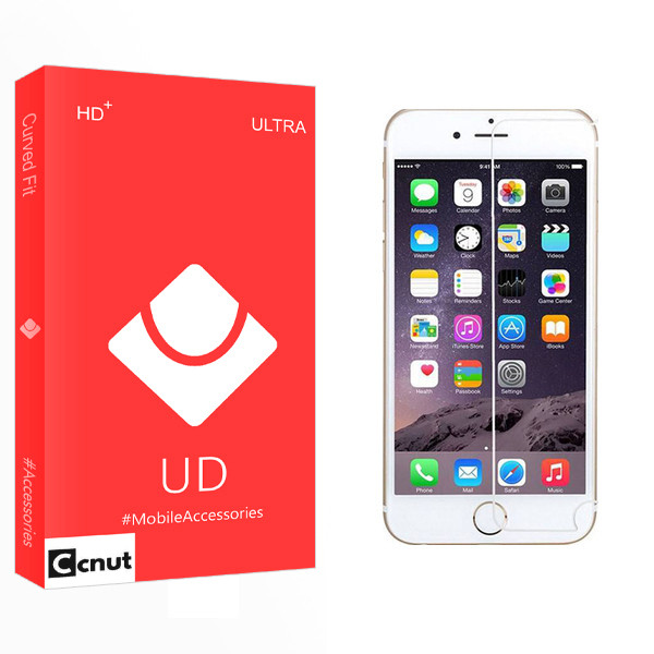 محافظ صفحه نمایش کوکونات مدل UD Glass مناسب برای گوشی موبایل اپل Iphone 6s/6s plus