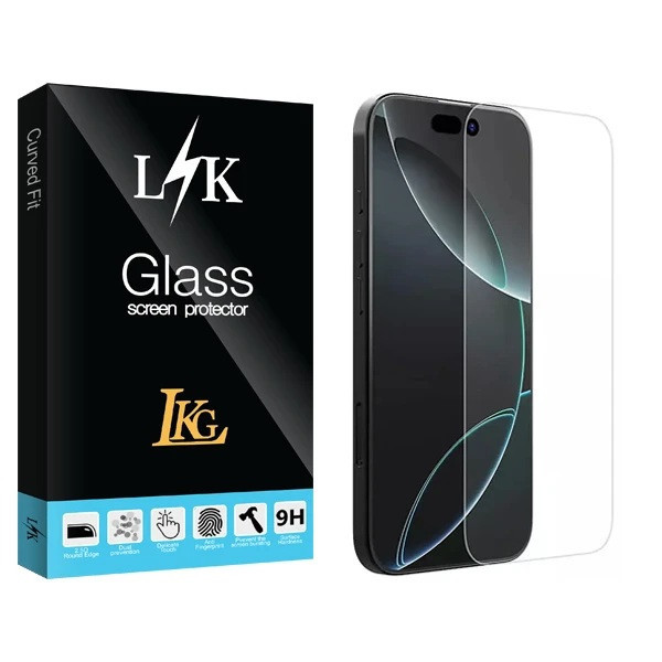 محافظ صفحه نمایش ال کا جی مدل بی حاشیه مناسب برای گوشی موبایل اپل iPhone 13 / 13 Pro / 14 / 16