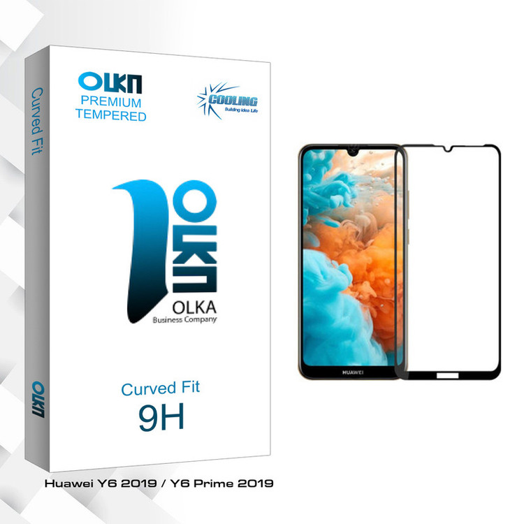 محافظ صفحه نمایش کولینگ مدل Olka glass مناسب برای گوشی موبایل هوآوی Y6 2019 / Y6 Prime 2019