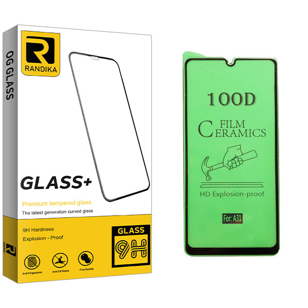 محافظ صفحه نمایش سرامیکی راندیکا مدل GLD مناسب برای گوشی موبایل سامسونگ Galaxy A31