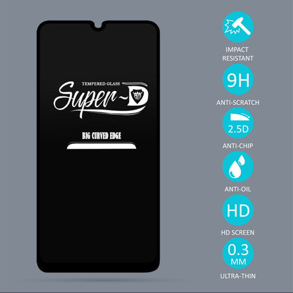 محافظ صفحه نمایش مدل SUPER-D مناسب برای گوشی موبایل سامسونگ Galaxy M20