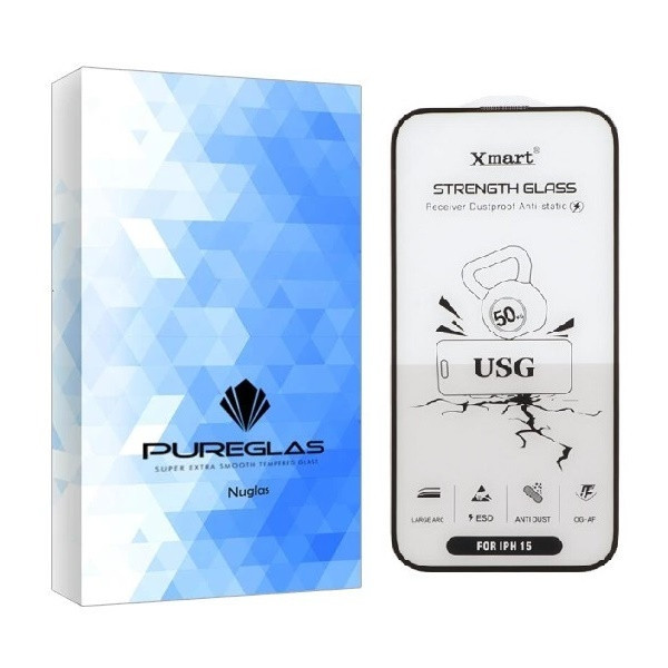 محافظ صفحه نمایش پیورگلس مدل X Mart مناسب برای گوشی موبایل اپل iPhone 12
