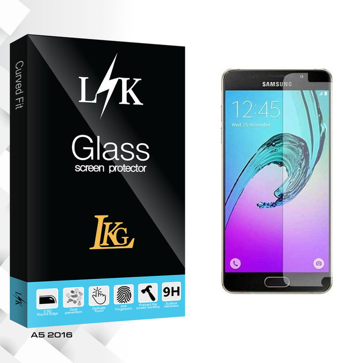 محافظ صفحه نمایش شیشه ای ال کا جی مدل LK Glass مناسب برای گوشی موبایل سامسونگ A5 2016