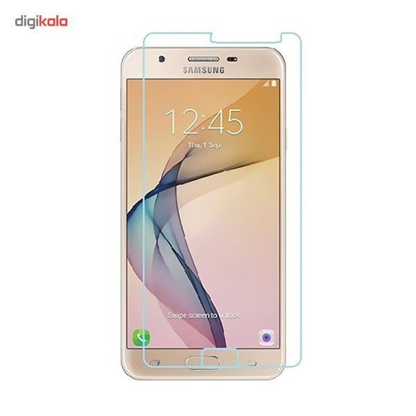 محافظ صفحه نمایش شیشه ای مدل Tempered مناسب برای گوشی موبایل سامسونگ Galaxy J5 Prime
