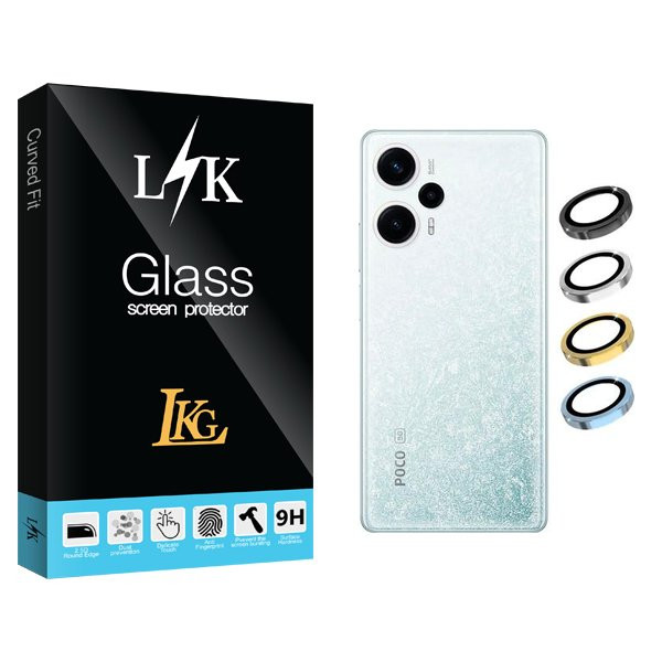 محافظ لنز گوشی ال کا جی مدل LKK مناسب برای گوشی موبایل شیائومی Poco F5
