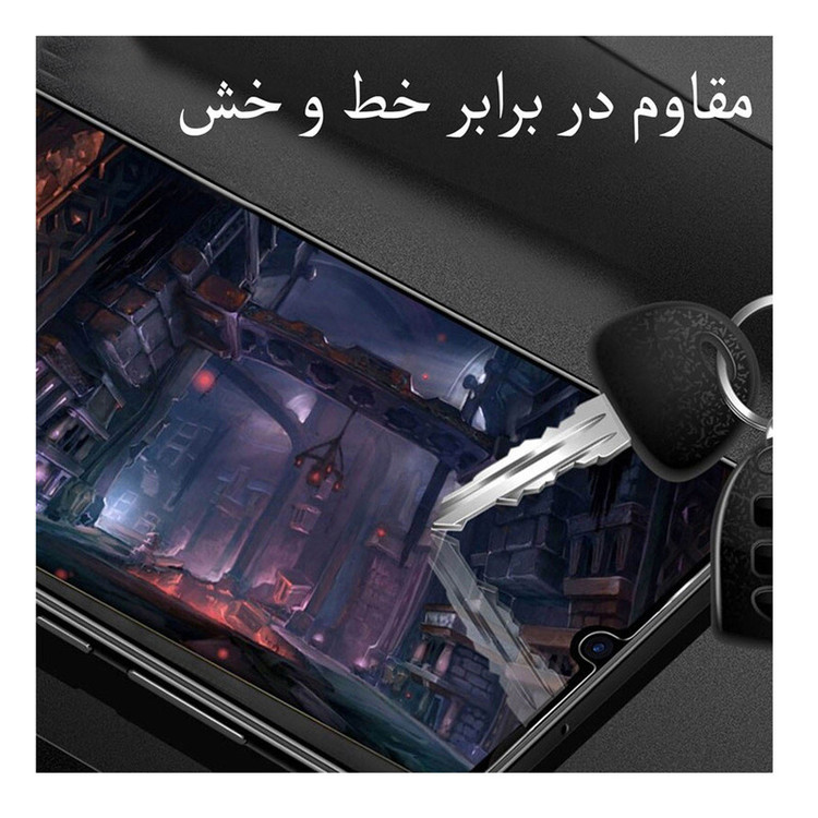 محافظ صفحه نمایش گودزیلا مدل GGF مناسب برای گوشی موبایل سامسونگ Galaxy A12