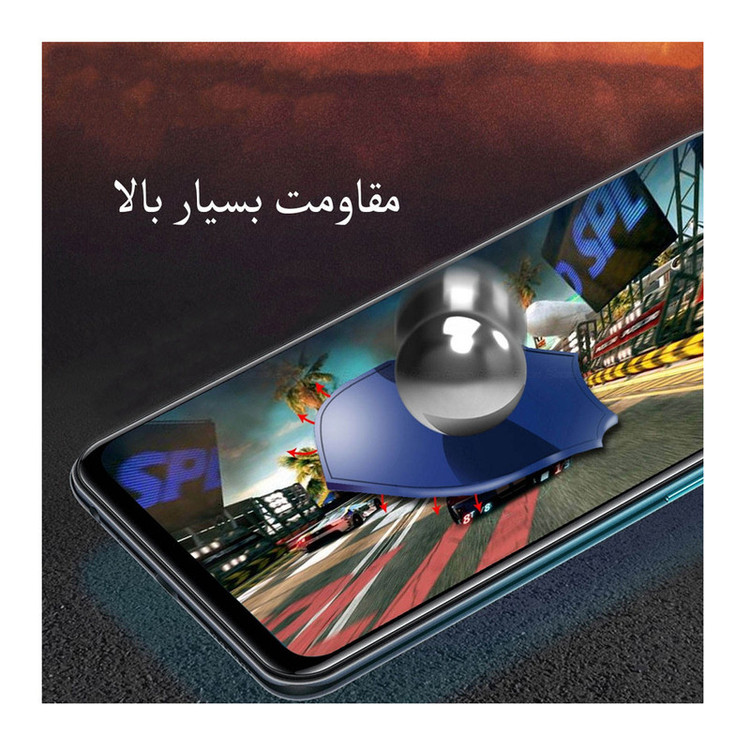 محافظ صفحه نمایش گودزیلا مدل GGF مناسب برای گوشی موبایل سامسونگ Galaxy A12