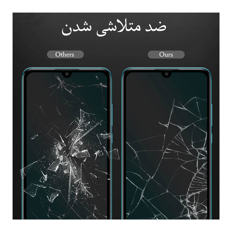 محافظ صفحه نمایش گودزیلا مدل GGF مناسب برای گوشی موبایل سامسونگ Galaxy A12