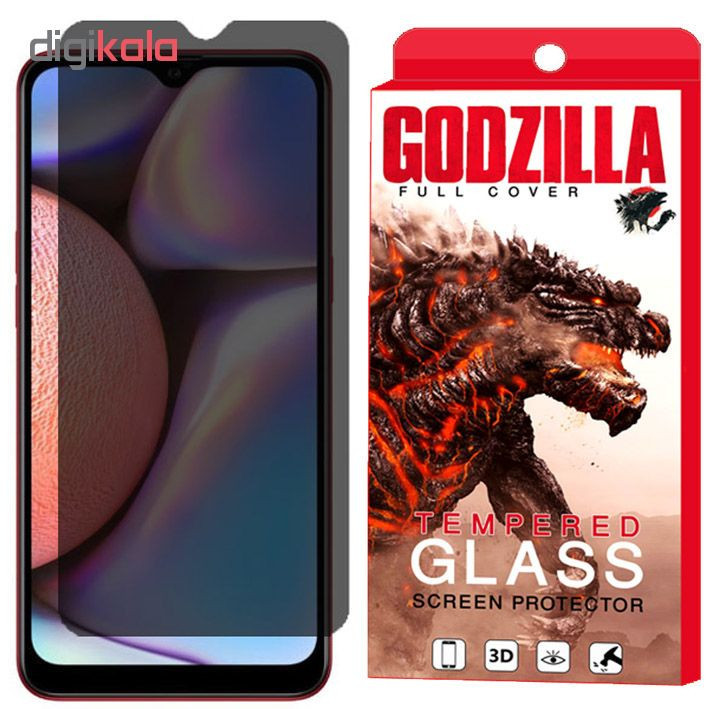 محافظ صفحه نمایش حریم شخصی گودزیلا مدل GGPS مناسب برای گوشی موبایل سامسونگ Galaxy A10s