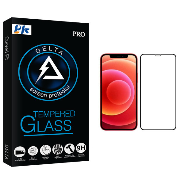محافظ صفحه نمایش پی کی مدل Delta Glass مناسب برای گوشی موبایل اپل iphone 12 mini