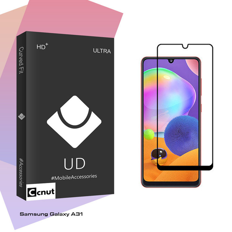 محافظ صفحه نمایش کوکونات مدل UD Black مناسب برای گوشی موبایل سامسونگ Galaxy A31