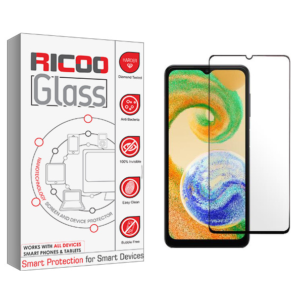 محافظ صفحه نمایش شیشه ای ریکو مدل RC مناسب برای گوشی موبایل سامسونگ Galaxy A04s