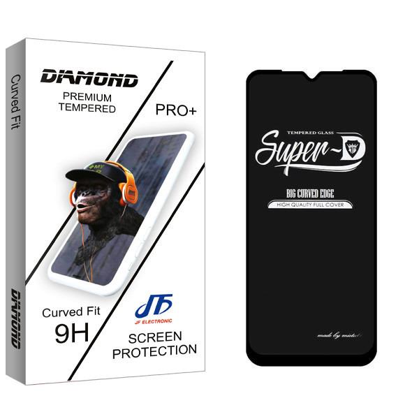 محافظ صفحه نمایش جی اف مدل Diamond SuperD مناسب برای گوشی موبایل سامسونگ Galaxy A10