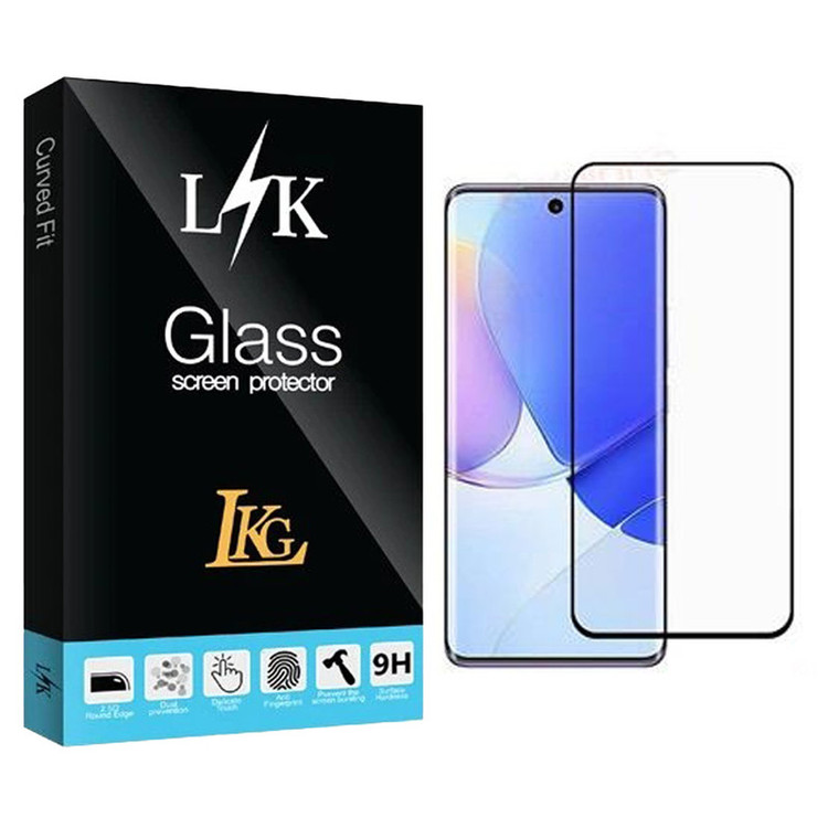 محافظ صفحه نمایش ال کا جی مدل فول مناسب برای گوشی موبایل هوآوی Nova 8 4G