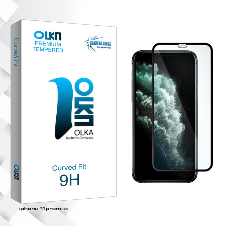 محافظ صفحه نمایش کولینگ مدل Olka glass مناسب برای گوشی موبایل اپل iPhone 11 promax