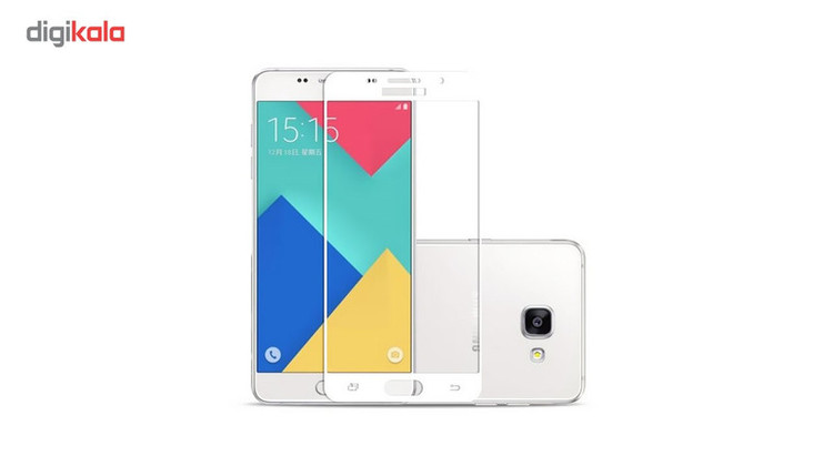محافظ صفحه نمایش شیشه ای تمپرد مدل Full Cover مناسب برای گوشی موبایل سامسونگ Galaxy A5 2016