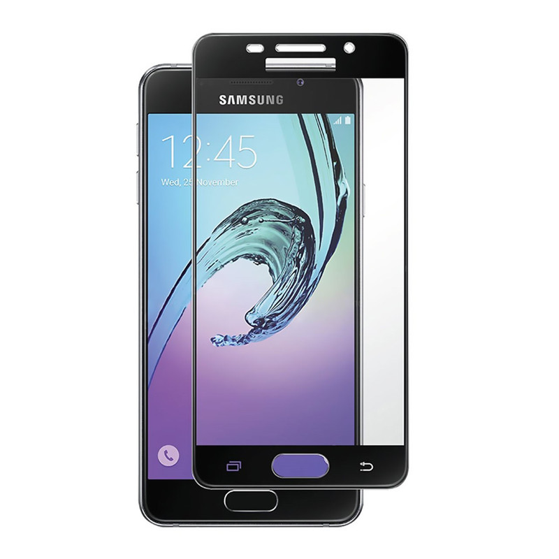 محافظ صفحه نمایش شیشه ای تمپرد مدل Full Cover مناسب برای گوشی موبایل سامسونگ Galaxy A5 2016