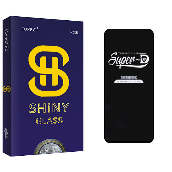 محافظ صفحه نمایش شیشه ای آتوچبو مدل Shiny Sup-D مناسب برای گوشی موبایل سامسونگ Galaxy A71 \ A73 (5G) \A81 \ A91 \ F62 \ M62 \ M51 \ M52(5G) \ M53(5G)