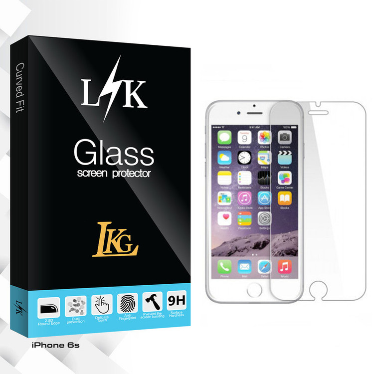 محافظ صفحه نمایش ال کا جی مدل LK Glass مناسب برای گوشی موبایل اپل iPhone 6s