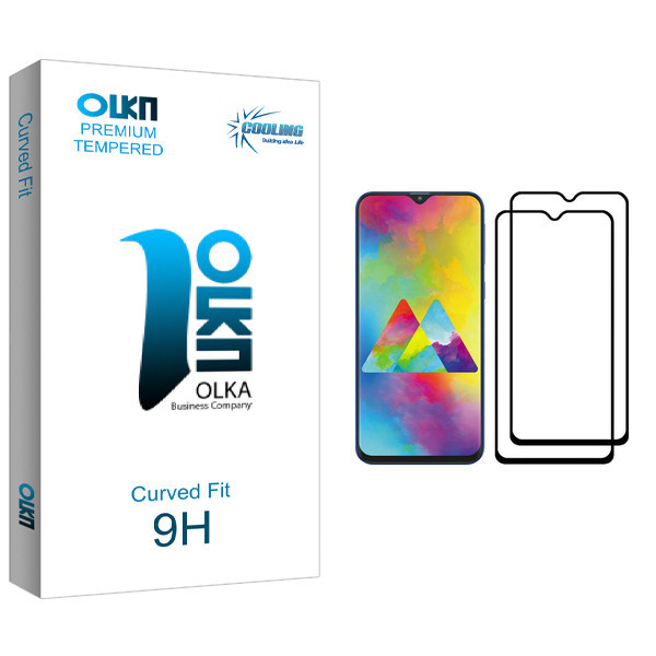 محافظ صفحه نمایش کولینگ مدل Olka glass مناسب برای گوشی موبایل سامسونگ Galaxy M20 بسته دو عددی