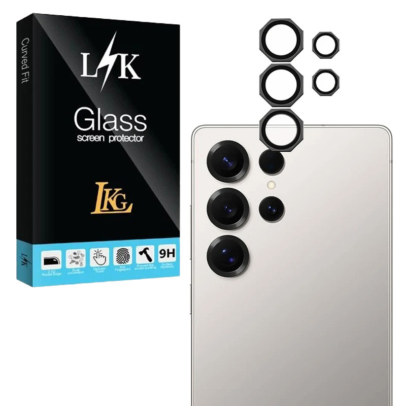 محافظ لنز دوربین  ال کا جی مدل OCTLENS-LK مناسب برای گوشی موبایل Galaxy S25 Ultra