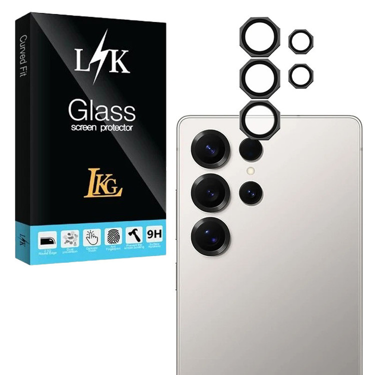 محافظ لنز دوربین ال کا جی مدل OCTLENS-LK مناسب برای گوشی موبایل Galaxy S25 Ultra