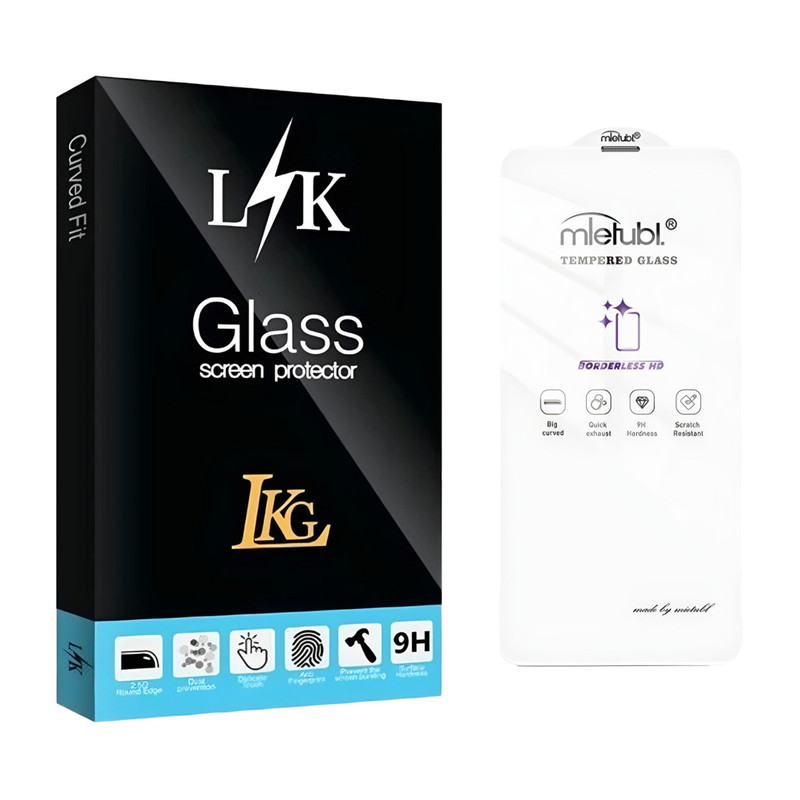 محافظ صفحه نمایش ال کا جی مدل بدون حاشیه HD مناسب برای گوشی موبایل اپل Iphone 16 5G