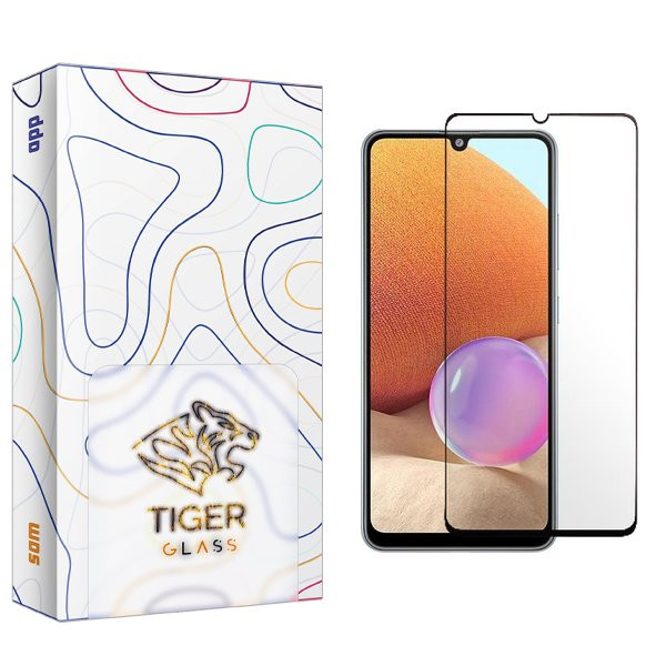 محافظ صفحه نمایش شیشه ای تایگر گلس مدل APL2 Full مناسب برای گوشی موبایل سامسونگ Galaxy A32 4G
